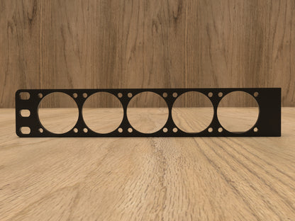 1U Rack Mount for 5 x 40mm Fans (Modular)