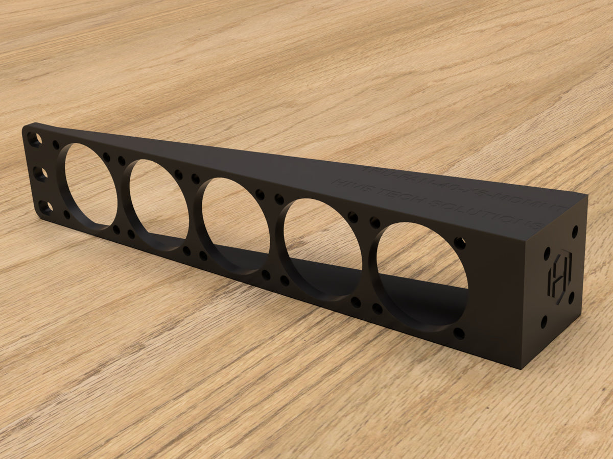 1U Rack Mount for 5 x 40mm Fans (Modular)