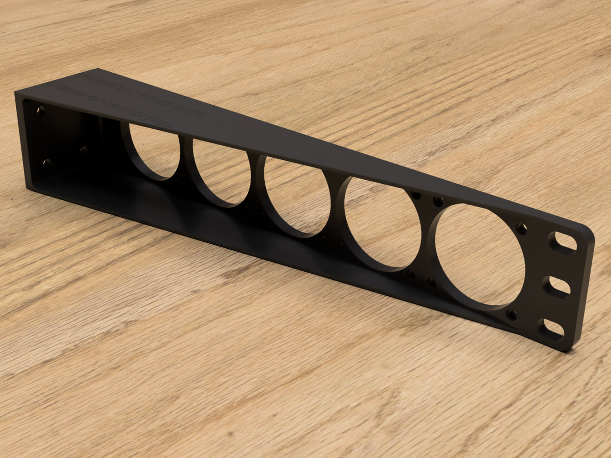 1U Rack Mount for 5 x 40mm Fans (Modular)