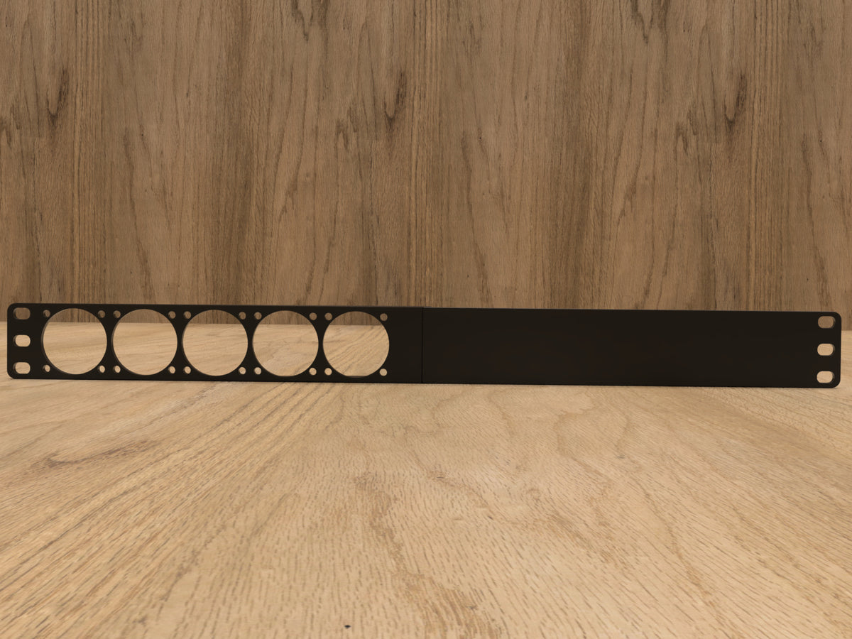1U Rack Mount for 5 x 40mm Fans (Modular)