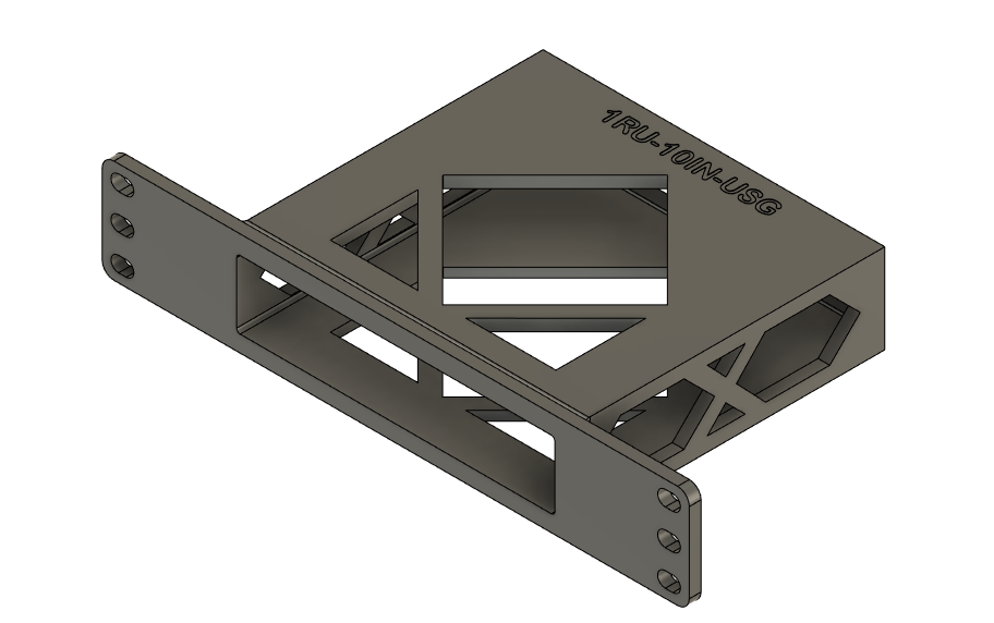 Usg Rack Mount Kit Rack Mount for Ubiquiti Unifi Security Gateway (10-Inch) – Hive Tech ...