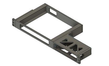 Rack mount for Ubiquiti Unifi Enterprise Switch 8 PoE and Switch Lite 8