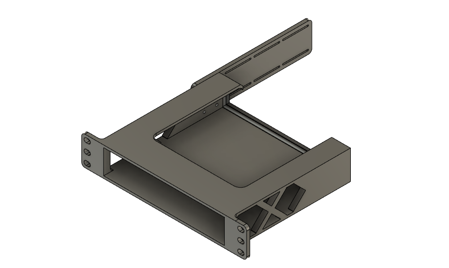 Rack mount for Dell Optiplex Micro PCs (10-Inch)