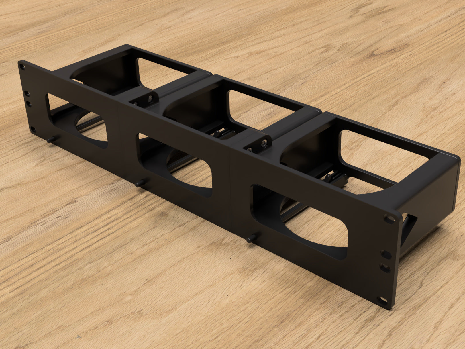 2U Rack mount for 3x Apple M4 Mac Mini / Mini Pro – Hive Tech Solutions