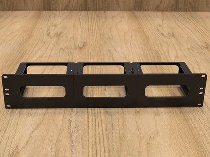 2U Rack Mount for 3x BeeLink SER5 PRO / SER5 MAX Mini PCs