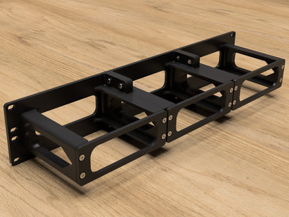 2U Rack Mount for 3x BeeLink SER5 PRO / SER5 MAX Mini PCs