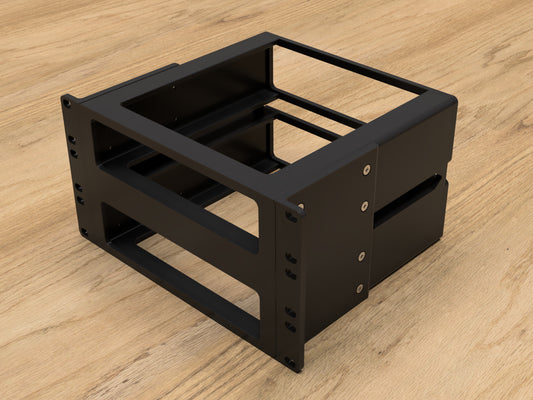 10 Inch Rack mount for 2 Minisforum MS-01 WorkStations