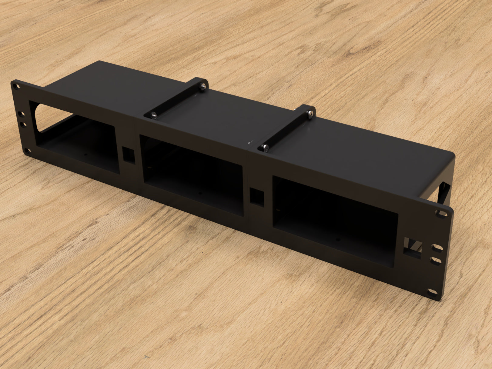 2U Rack Mount for 3x Intel NUC 12G Pro Tall PCs – Hive Tech Solutions