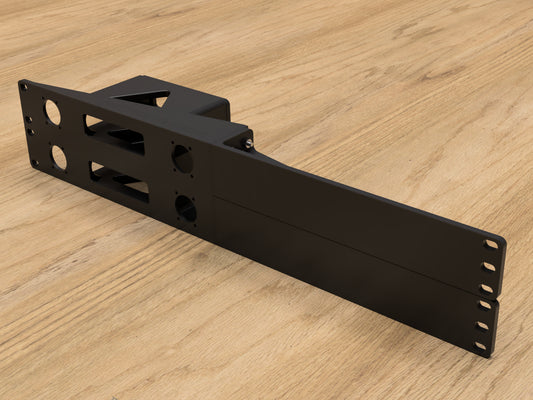 2U Rack Mount for 2x Kiloview N5 / N6 NDI Converters (Modular)