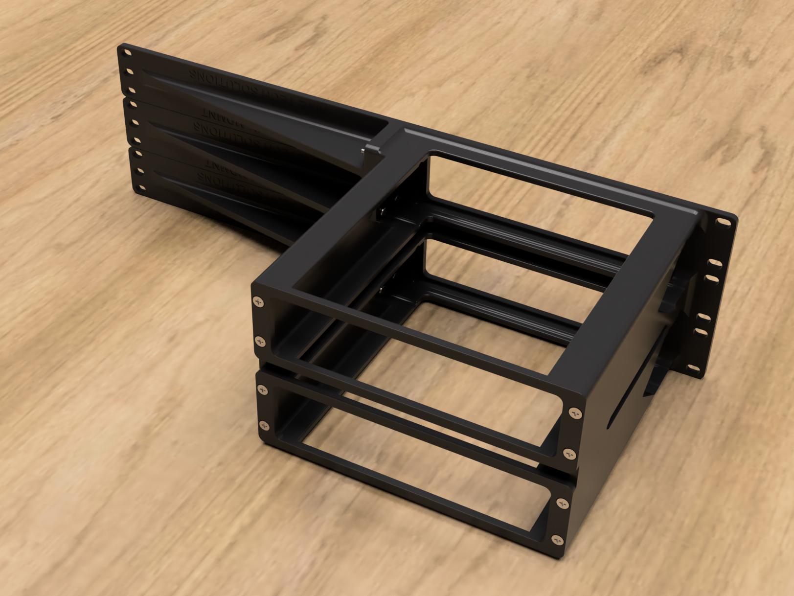 Rack Mount for 2x Minisforum MS-01/MS-A2 WorkStations (Modular) – Hive ...