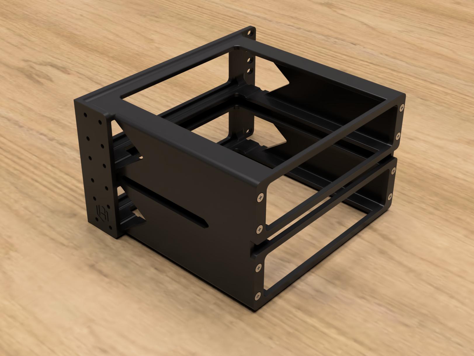 Rack Mount for 2x Minisforum MS-01/MS-A2 WorkStations (Modular) – Hive ...