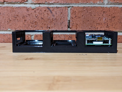 Rack mount for 3x RaspberryPi 3b / 4's (Modular)