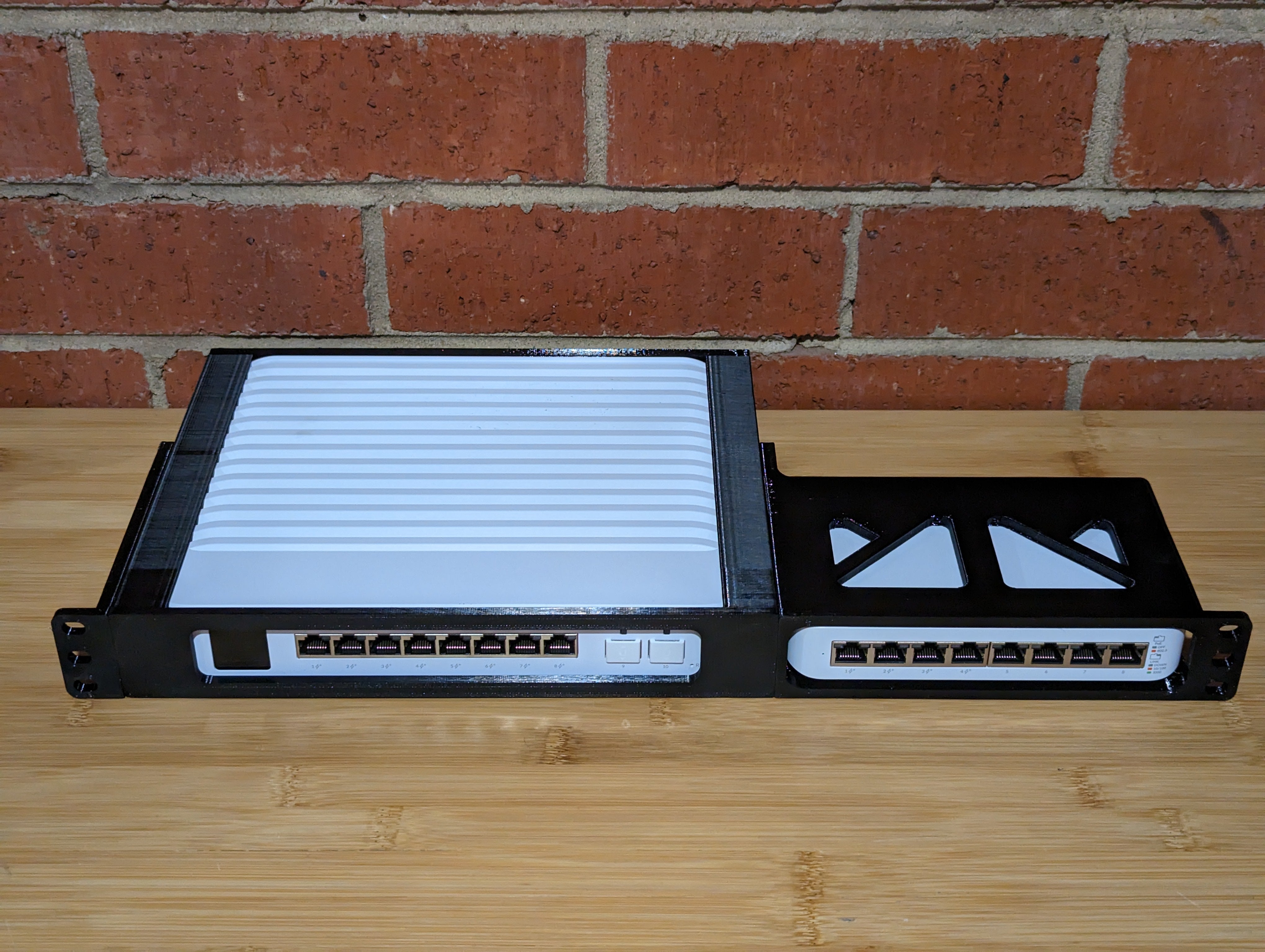 Rack mount for Ubiquiti Unifi Enterprise Switch 8 PoE and Switch Lite ...