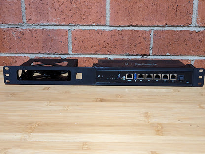 1RU Rack Mount for Ubiquiti EdgeRouter 6 PoE & UniFi Cloud Key Gen2 Plus