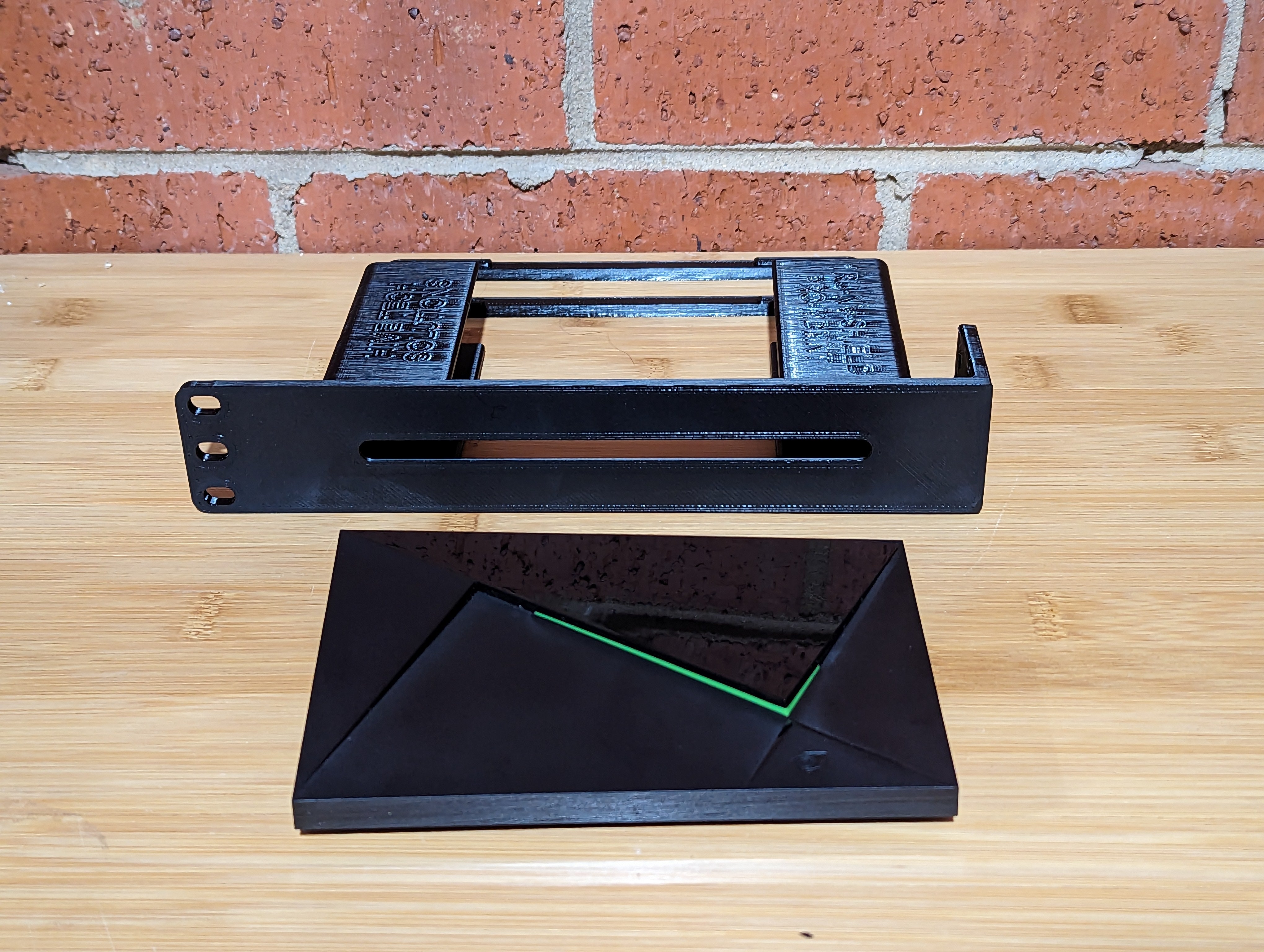 BRC3D 3D Printed Wall Mount For Nvidia Shield TV Tube – Horizontal, Vertical, Hanging, PLA