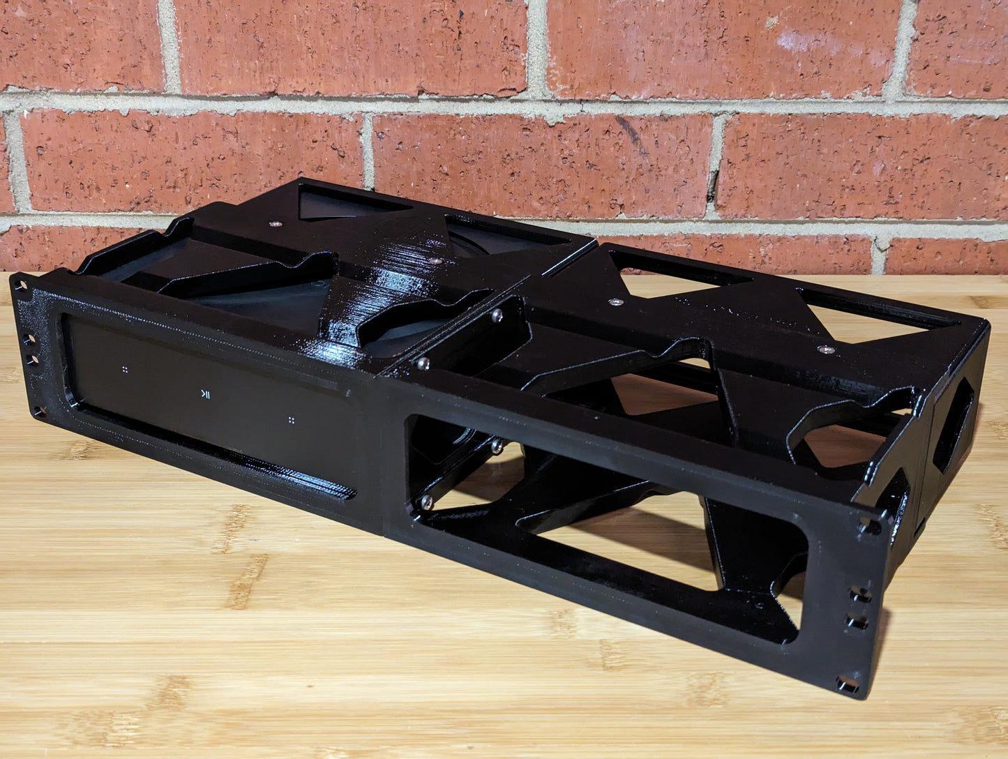 Rack mount for 2x Sonos AMPs