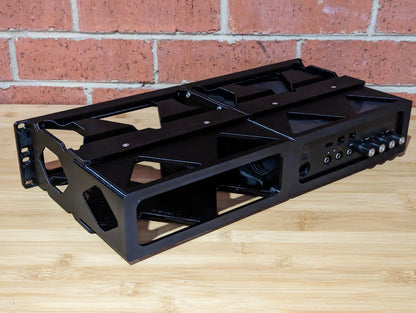 Rack mount for 2x Sonos AMPs