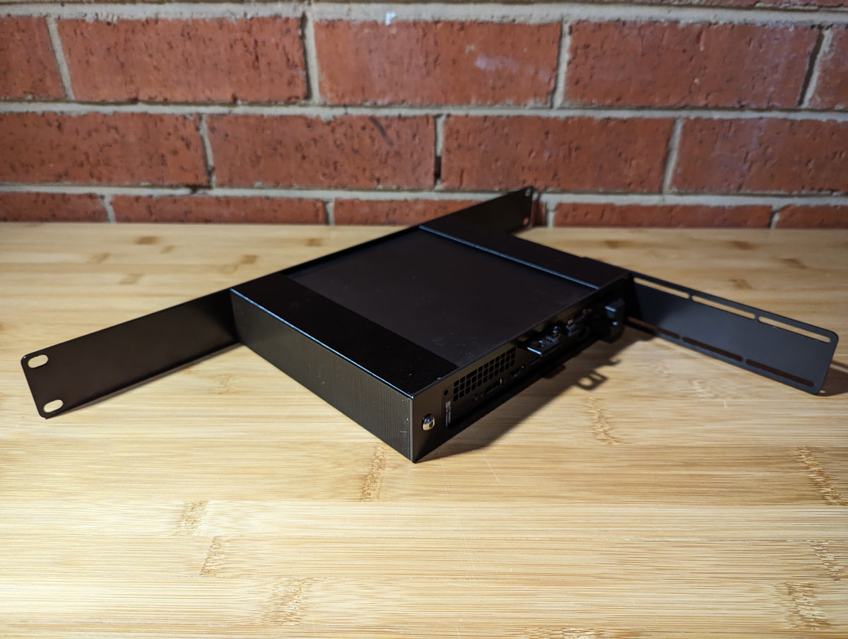 Apple Rack Mount Pc Rear View Dell Micro PC Rack Mount Kit - PRO Series – Hive Tech Solutions