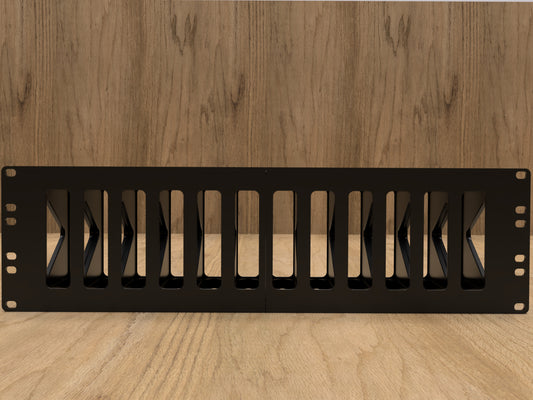 3U Rack Mount for 12x Blackmagic Design UpDownCross HD