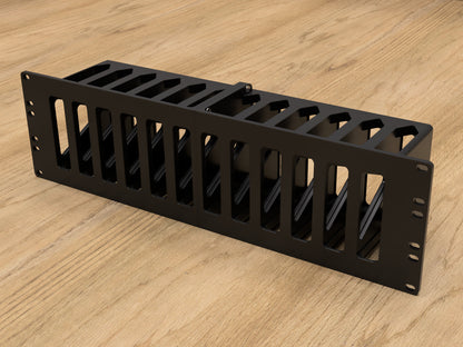 3U Rack Mount for 12x Blackmagic Design UpDownCross HD
