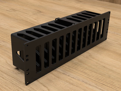 3U Rack Mount for 12x Blackmagic Design UpDownCross HD