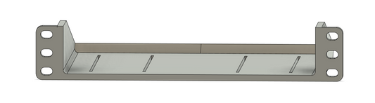 Rack mount 1RU Shelf (10-Inch)