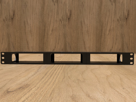 1U Rack Mount for 3x StarTech 10-Port USB-C Hubs