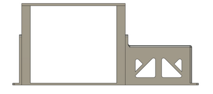 Rack mount for Ubiquiti Unifi Enterprise Switch 8 PoE and Switch Lite 8