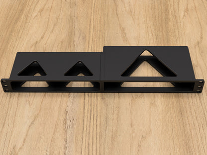 Rack mount for Ubiquiti Unifi Flex 2.5G PoE and Unifi Cloud Gateway Ultra / Gateway Max / Fiber