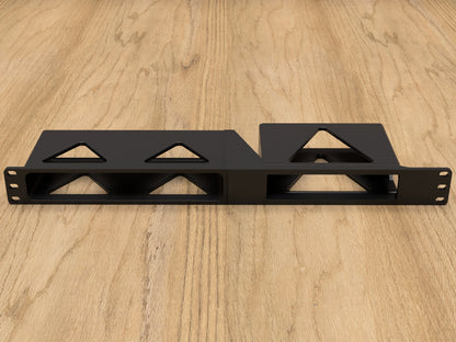 Rack mount for Ubiquiti Unifi Flex 2.5G PoE and Unifi Cloud Gateway Ultra / Gateway Max / Fiber