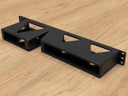 Rack mount for Ubiquiti Unifi Flex 2.5G PoE and Unifi Cloud Gateway Ultra / Gateway Max / Fiber