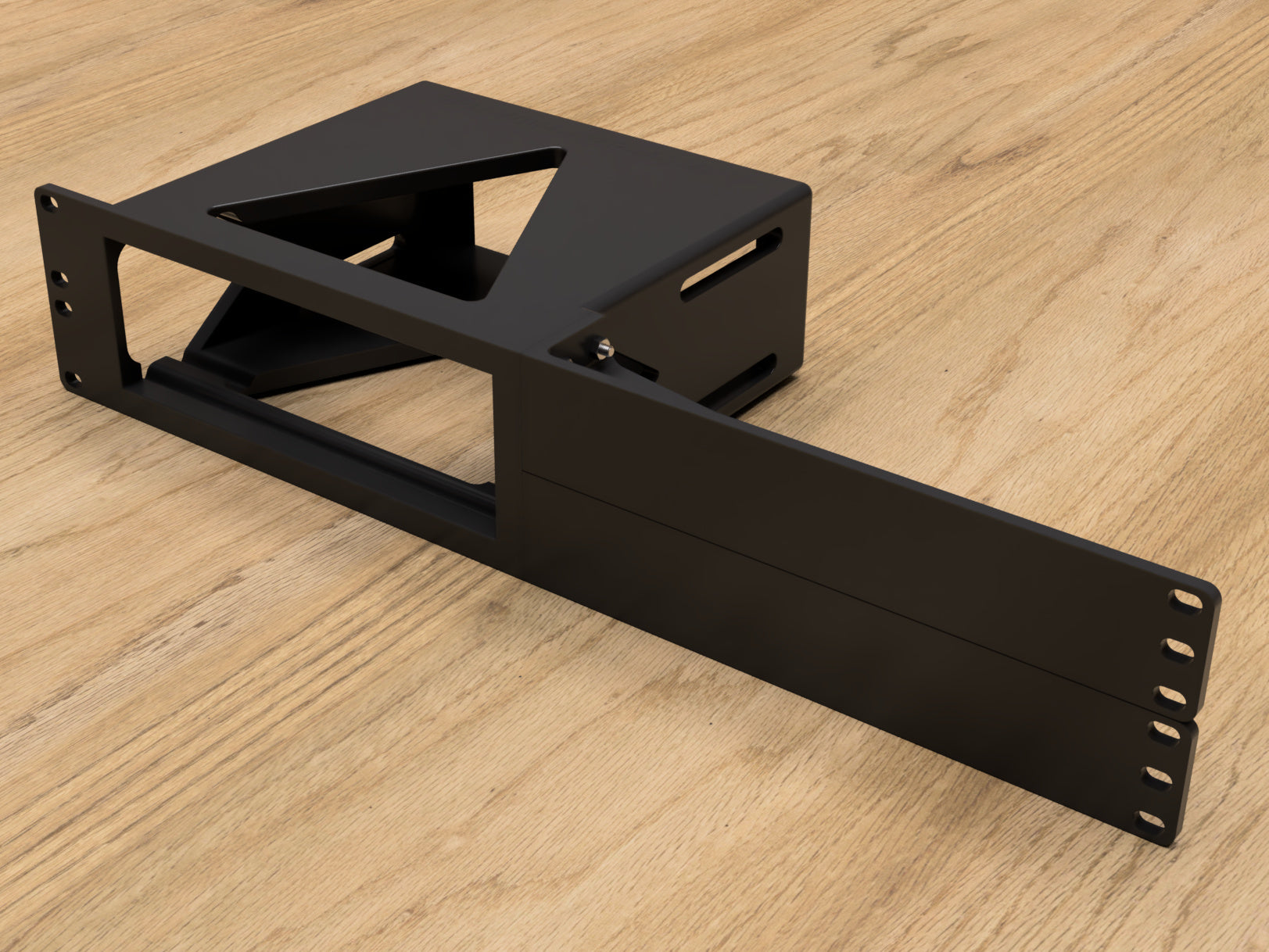 Amprx Rack Mount 2U Rack Mount for WiiM Amp (Modular) – Hive Tech Solutions