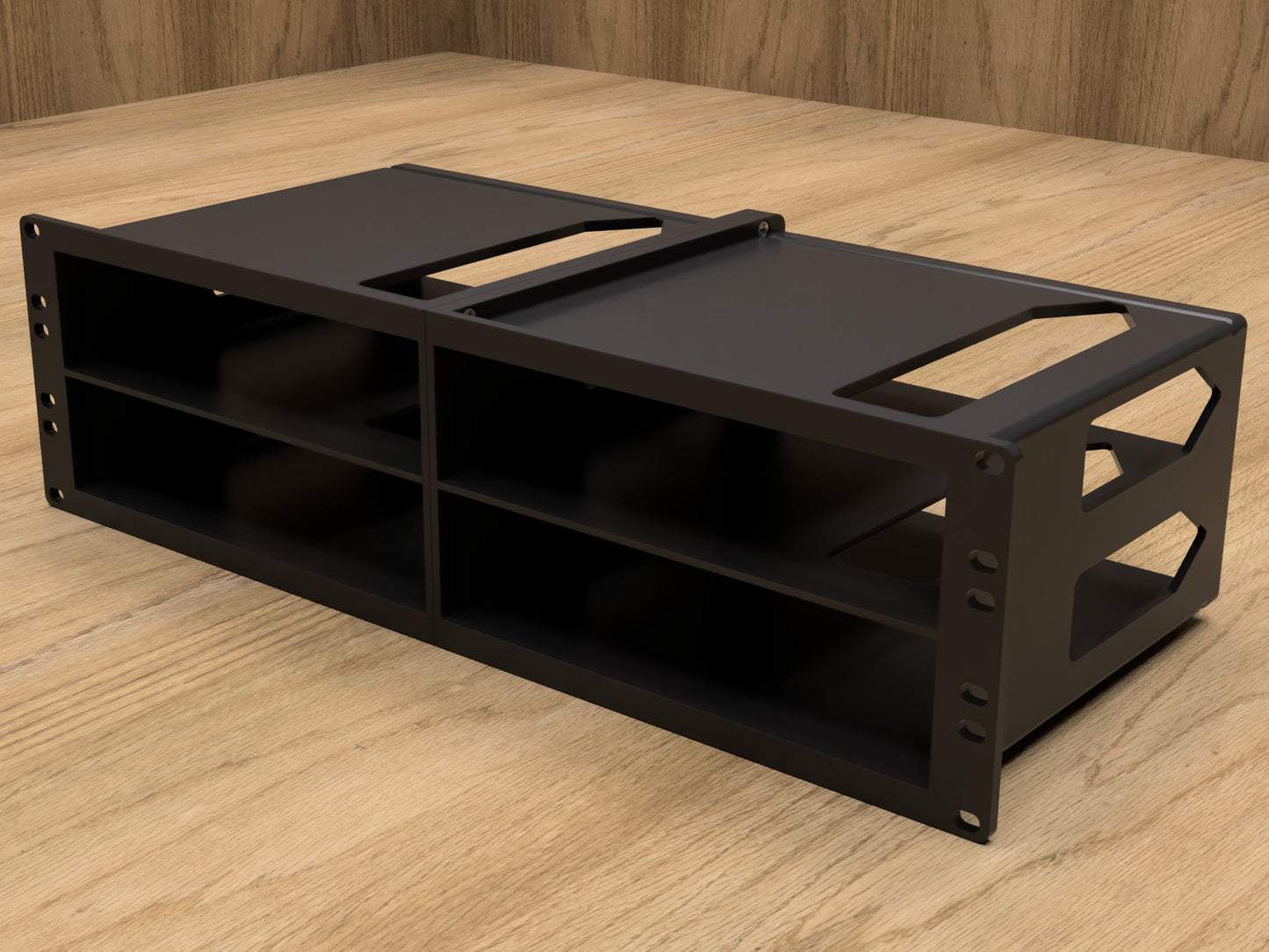 3U Rack mount for 4x Yamaha WXA-50 Wireless Streaming Amplifiers