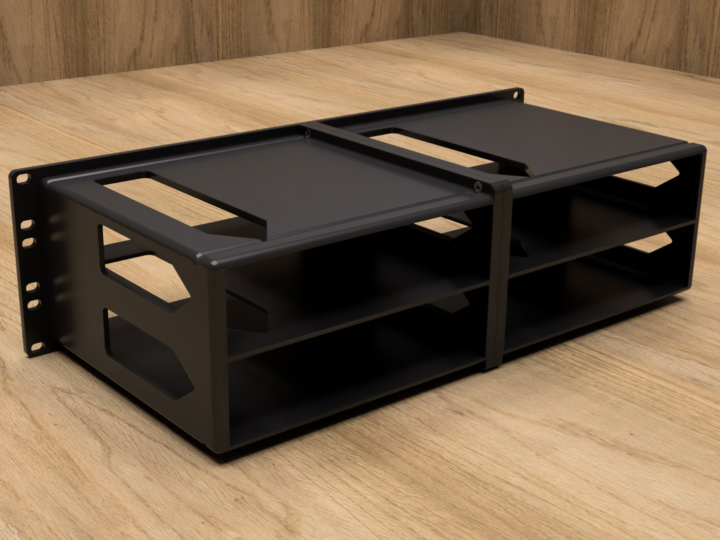3U Rack mount for 4x Yamaha WXA-50 Wireless Streaming Amplifiers