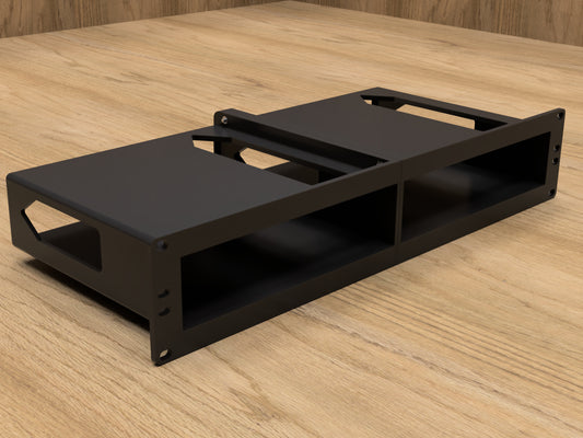 2U Rack mount for 2x Yamaha WXA-50 Wireless Streaming Amplifiers