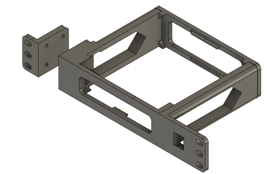 Rack mount for Unifi Switch 8 150W & Arris Surfboard SB8200 NBN CM8200 ...