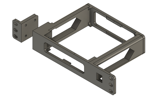 Rack mount for Unifi Switch 8 150W & Arris Surfboard SB8200 NBN CM8200