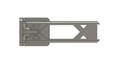 Rack mount for Unifi Switch 8 150W & Unifi Cloud Key Gen2