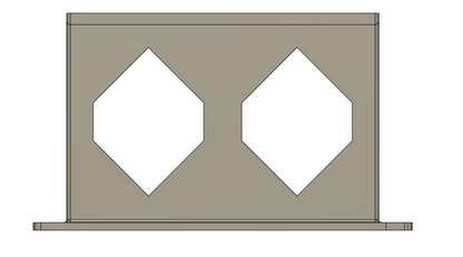 Rack mount for Unifi Flex-XG Switch (10-Inch)